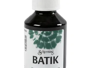 Batikfarve, grøn, 100ml/ 1 fl.