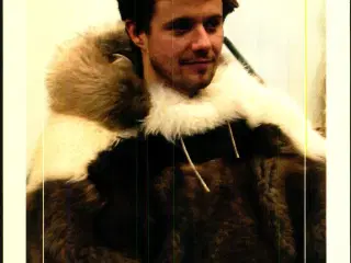 Kronprins Frederik - Sirius Ekspedition - Grønland - u/n - 13 x18 cm. - Brugt