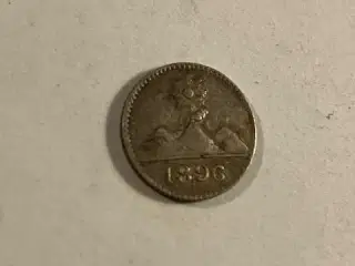 1/4 Real 1896 Guatamala