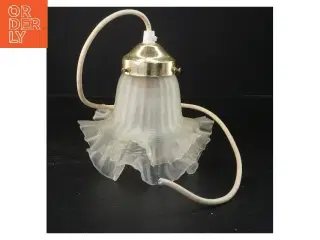Glas pendel lampeskærm (str. 18x18 cm)