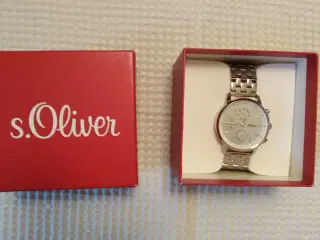 S.Oliver nyt unisex armbåndsur