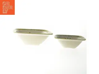 Tovintage Flamingo skåle fra Stavangerflint (str. 21 x. 19 cm. 15,5 x. 14 cm)