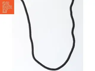 Sort perlekæde (str. 84 cm)