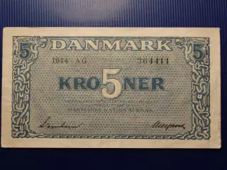 5 Kroner, 1944