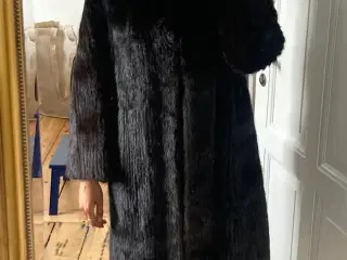 Minkpelsfrakke