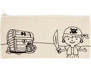 Farverigt Pirat Penalhus til Kreative Børn