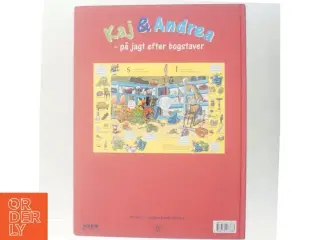 Kaj & Andrea - på jagt efter bogstaver af Kjeld Nørgaard (Bog)