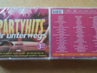 Opsamling ** Partyhits Für Unterwegs (3-CD-box)