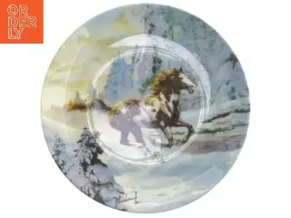 Dekorativt tallerken &#39;Fire and Ice&#39; fra Wedgwood (str. Ø 20 cm)