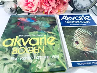 Akvarie bogen + Akvarie håndbogen 