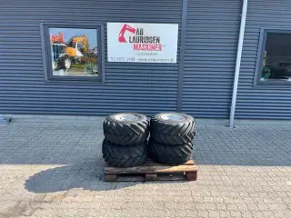 BKT 26x12.00-12 komplet hjul til minilæsser
