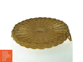 Rund flettet serveringsbakke (str. Ø. 35 cm)