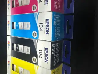 Blæktoner EcoTank Epson, helt nye originale