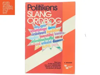 Politikens slang ordbog (Bog)