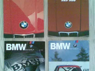 BMW Kataloger 3 og 5-serie fra 70 erne`