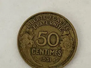 50 Centimes France 1931