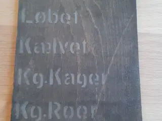 Tavle til stald