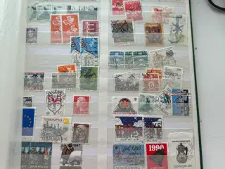 Forskellige frimærker 
