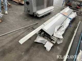 Lot - Stålprofiler og skinner
