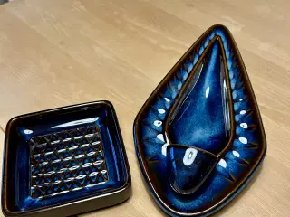 Søholm stentøj væglysestage og askebæger