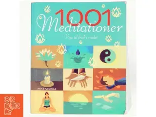 1001 meditationer : veje til fred i sindet af Mike George (Bog)