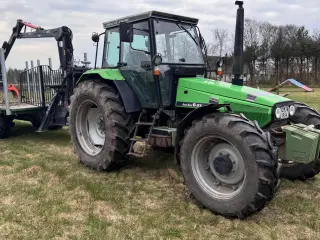 Deutz Agroxtra 6.07 og BMF 8T Pro skovvogn - Ones 