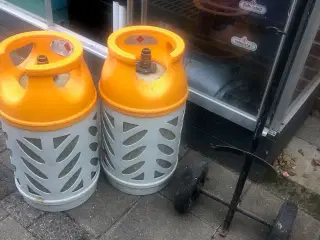 Gasflasker  Letvægts   Halvfuld