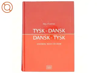 Politikens tyskordbog : tysk-dansk, dansk-tysk (Bog)