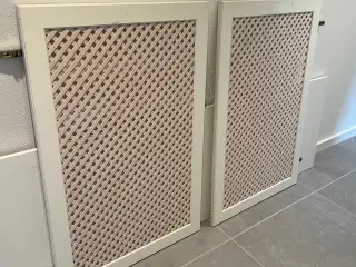 Låger til radiator skjuler 