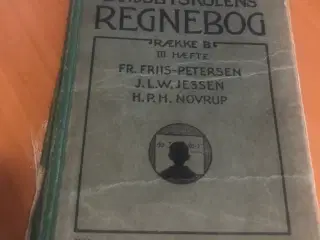 Landsbyskolens Regnebog fra 1929