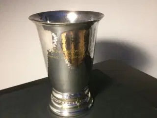 Vase, sølvplet