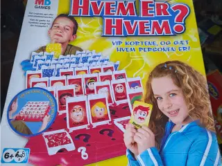 Gammelt Retro Hvem er Hvem ? Brætspil Guess Who