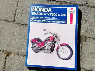 Manual Honda shadow vt 600 og 750