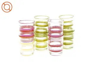 Små lysestager (8 stk) (str. HØ: 6,5x5,5 cm)