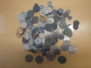 133 forskellige Danske mønter 625 gram