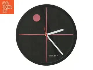 Vægur med geometrisk design fra Time Square (str. Ø 24,5 cm)