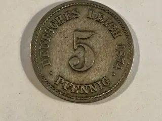 5 Pfennig Germany 1874