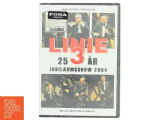 Linie 3 - 25 År Jubilæumsshow 2004 DVD fra CMC Entertainment A/S
