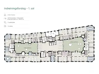 Kontorer i Helmerhus - et restaureret historisk ikon i hjertet af København