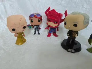 6 stk. Funko pops sælges samlet
