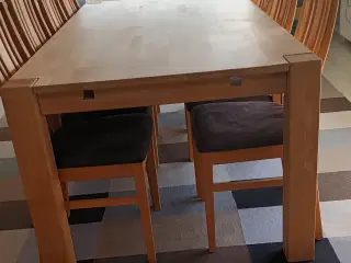 Spisebord massiv Bøg