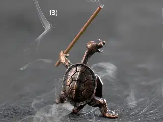 * Skildpadde (røgelsesbrænder) - i kobber