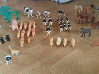 STOR SAMLING DYR & DINOSAURER 