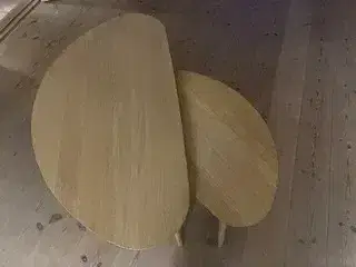 Sofabord / 2stk. varm egefarve