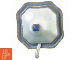 Antik Terrin Skål med låg og ske fra Myott, Son And Co Imperial England(str. 17 x 7 cm)
