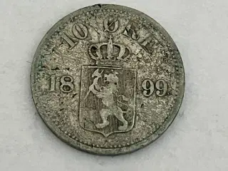 10 Øre 1899 Norge