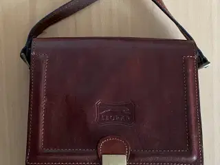  Brun vintage skuldertaske 