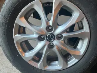 4 stk. Alu-fælge. (4x100x54 ET40) til Mazda 2.