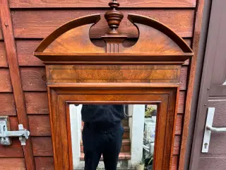 Smukt gammelt hall spejl fra Klunketiden, arvestyk