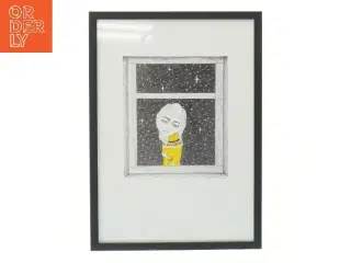 Indrammet kunstbillede fra Nordic Line (str. 44x32 cm)